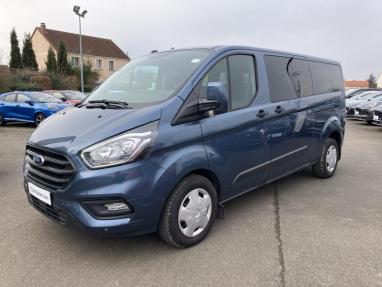 Voir le détail de l'offre de cette FORD Transit Custom Kombi 320 L1H1 2.0 EcoBlue 130ch mHEV Trend Business 7cv de 2023 en vente à partir de 409.96 €  / mois