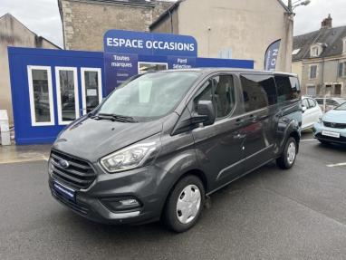 Voir le détail de l'offre de cette FORD Transit Custom Kombi 320 L1H1 2.0 EcoBlue 130ch mHEV Trend Business 7cv de 2023 en vente à partir de 359.9 €  / mois