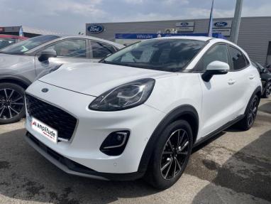 Voir le détail de l'offre de cette FORD Puma 1.0 Flexifuel 125 ch S&S mHEV Titanium de 2023 en vente à partir de 198.79 €  / mois