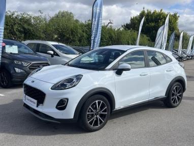 Voir le détail de l'offre de cette FORD Puma 1.0 EcoBoost 125ch S&S mHEV Titanium Powershift de 2023 en vente à partir de 218.95 €  / mois