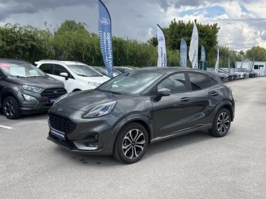 Voir le détail de l'offre de cette FORD Puma 1.0 Flexifuel 125ch S&S mHEV ST-Line de 2024 en vente à partir de 237.55 € / mois