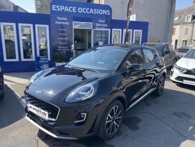 Voir le détail de l'offre de cette FORD Puma 1.0 Flexifuel 125ch S&S mHEV Titanium de 2024 en vente à partir de 224.49 € / mois