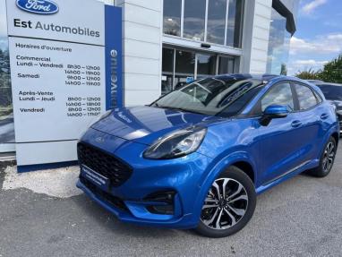 Voir le détail de l'offre de cette FORD Puma 1.0 Flexifuel 125ch S&S mHEV ST-Line de 2023 en vente à partir de 234.09 €  / mois