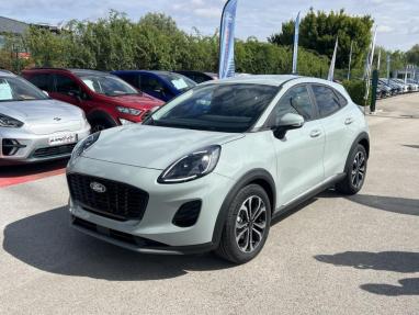 Voir le détail de l'offre de cette FORD Puma 1.0 EcoBoost Hybrid 125ch Titanium S&S Powershift de 2025 en vente à partir de 253.9 €  / mois