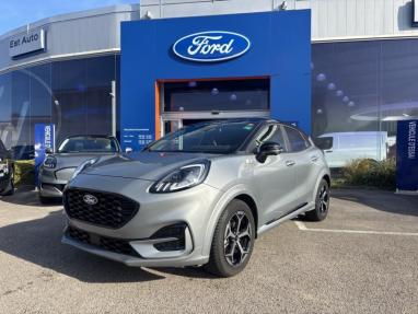 Voir le détail de l'offre de cette FORD Puma 1.0 EcoBoost Hybrid 125ch ST-Line S&S Powershift de 2024 en vente à partir de 380.6 €  / mois